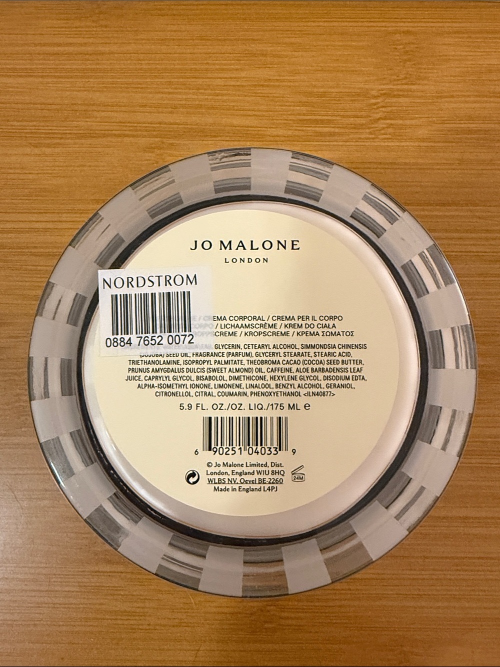Jo Malone Wood Sage & Sea Salt Body Crème 5.9 fluid oz - Picture 3 of 4